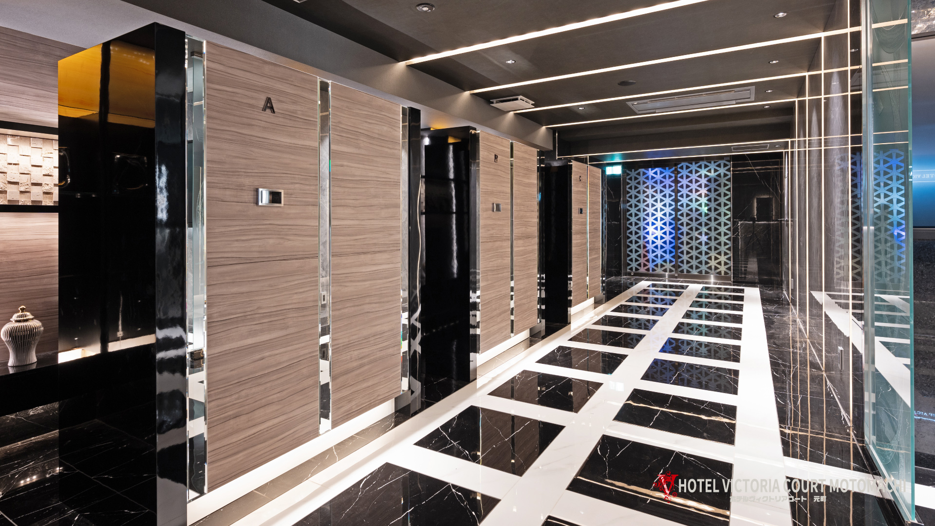 プライベート待合個室前 プライベート待合個室前