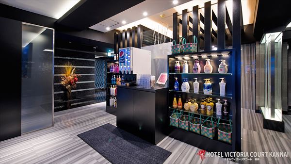 ホテルエントランスフロア(ジュースサーバー・貸出備品) ホテルエントランスフロア(ジュースサーバー・貸出備品)